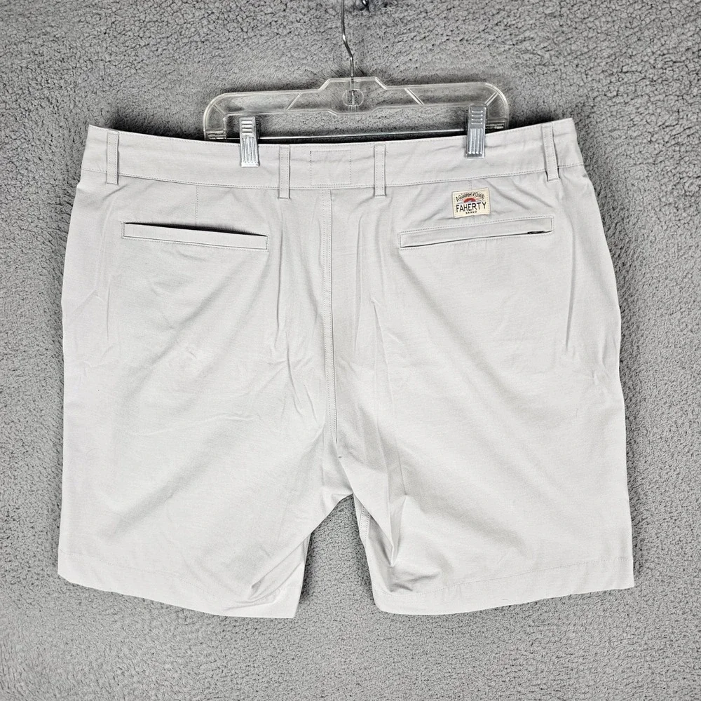 Faherty Shorts Mens 36 All Day Hybrid Chino Stretch Walk Shorts